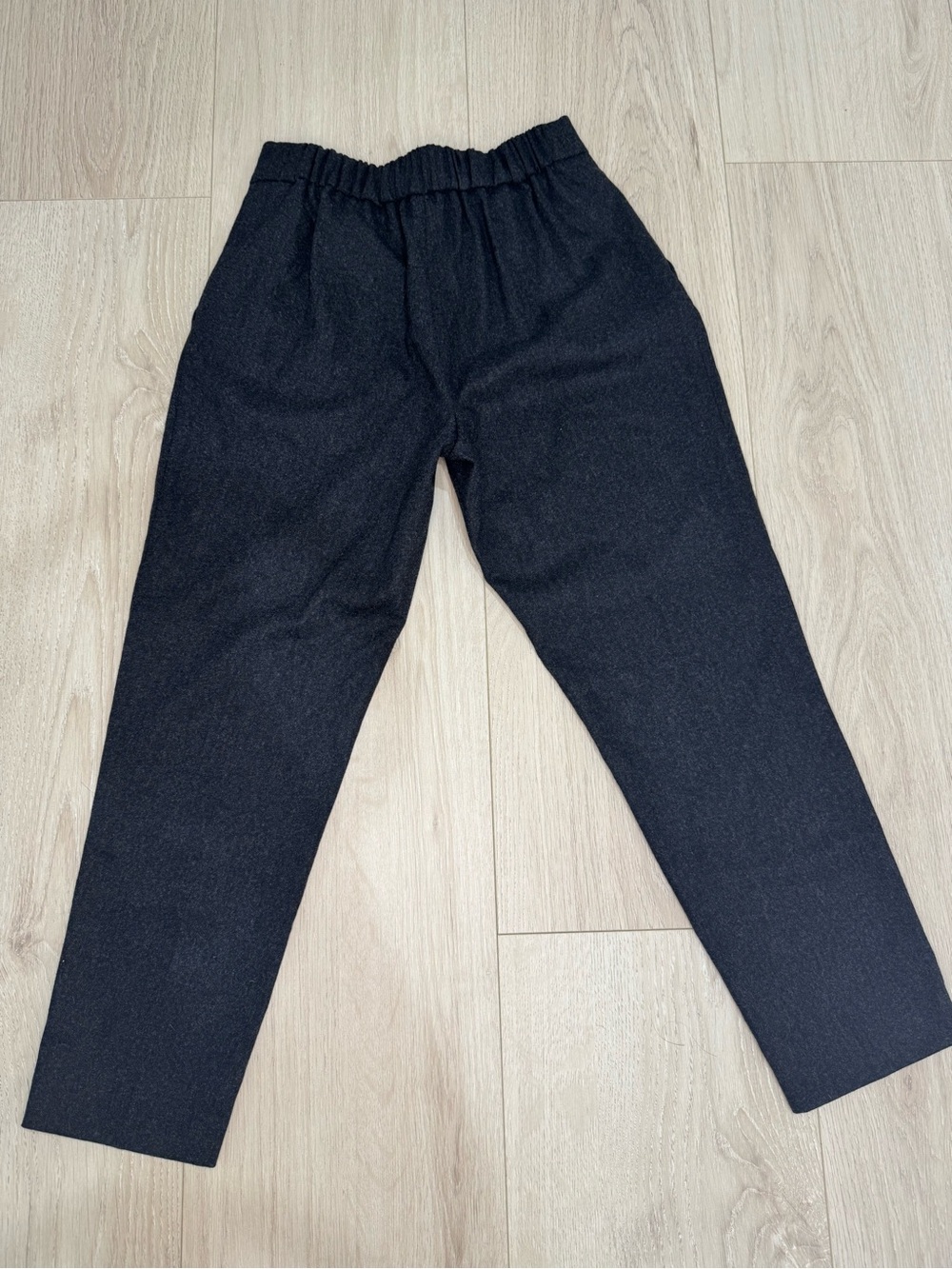 Babaton Stretch Wool Cashmere Pants Charcoal Grey Size 0 - Picture 6 of 6